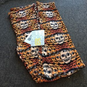 NWT OS LuLaRoe Skull leggings